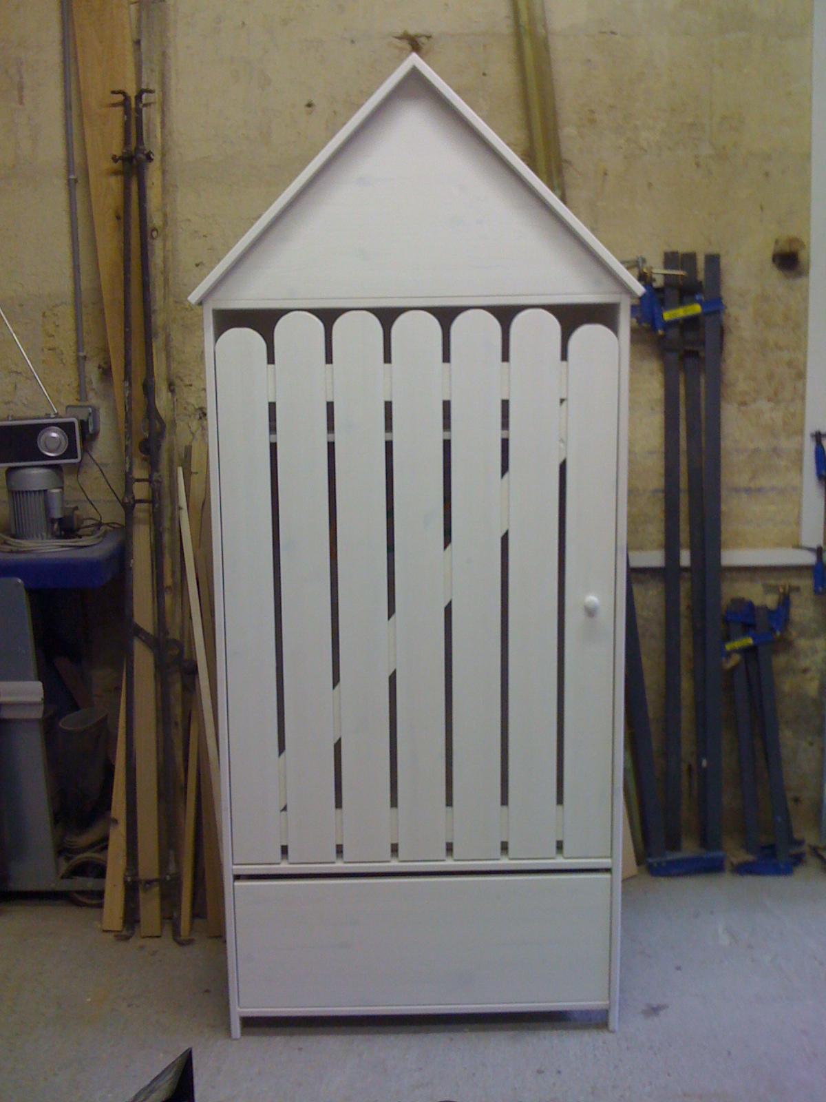 Armoire cabane champêtre