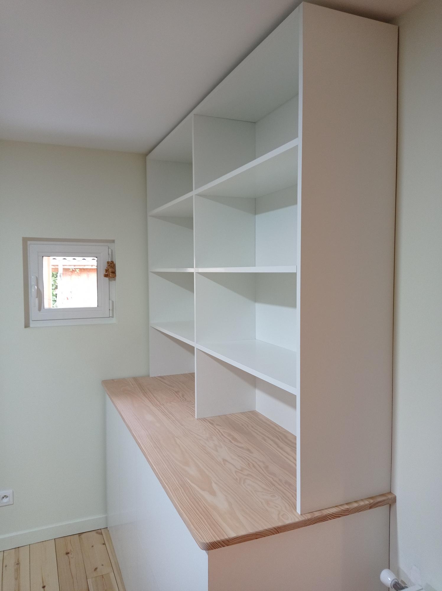 Bibliothèque Dressing Enfants