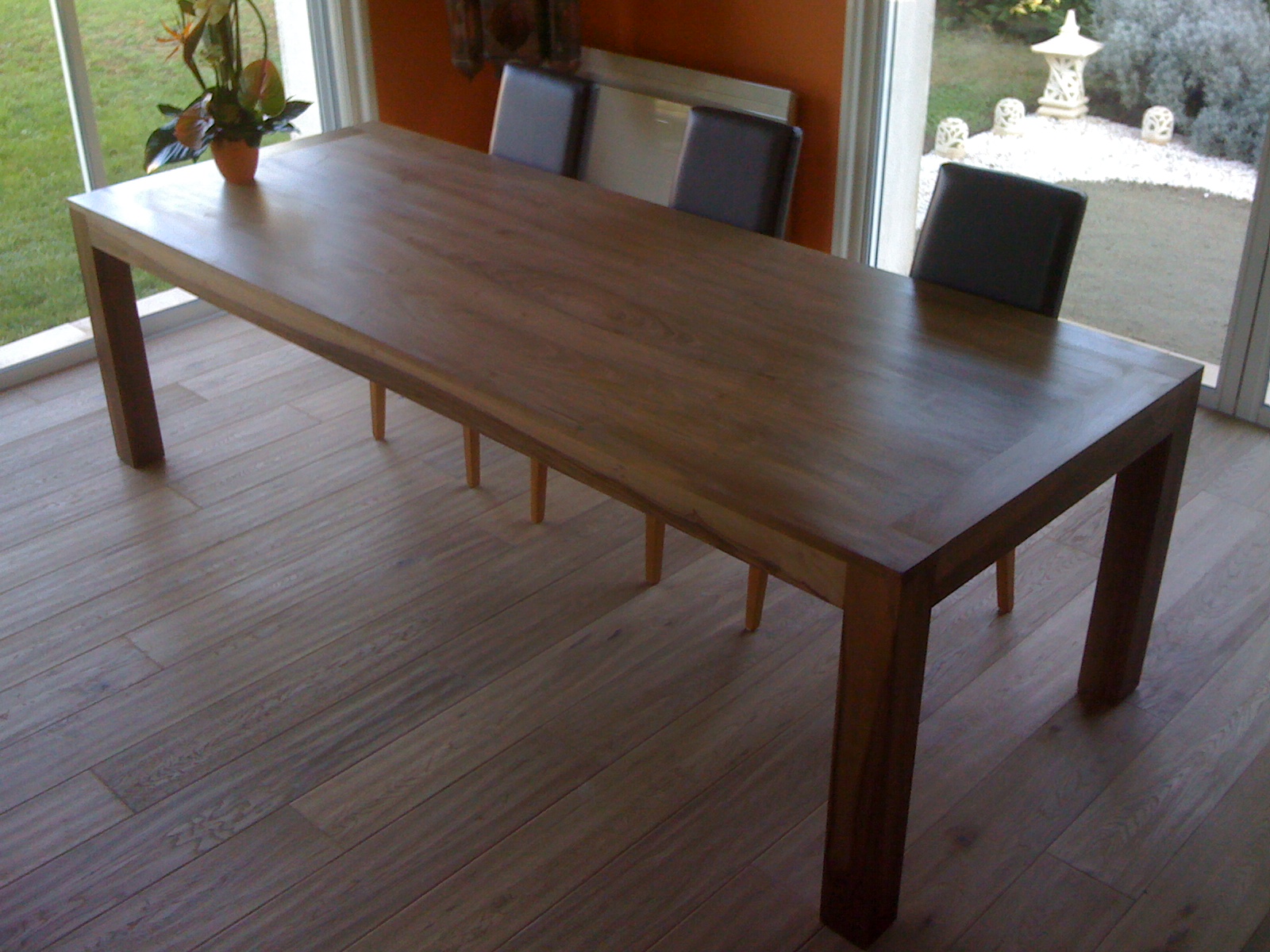 Table basse wengé