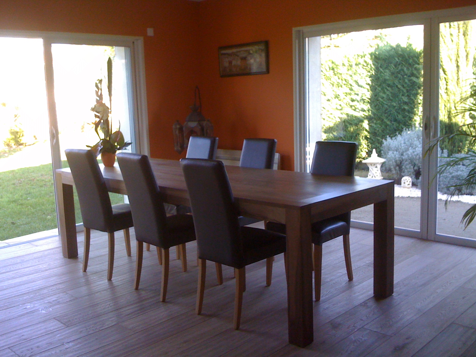 Table basse wengé
