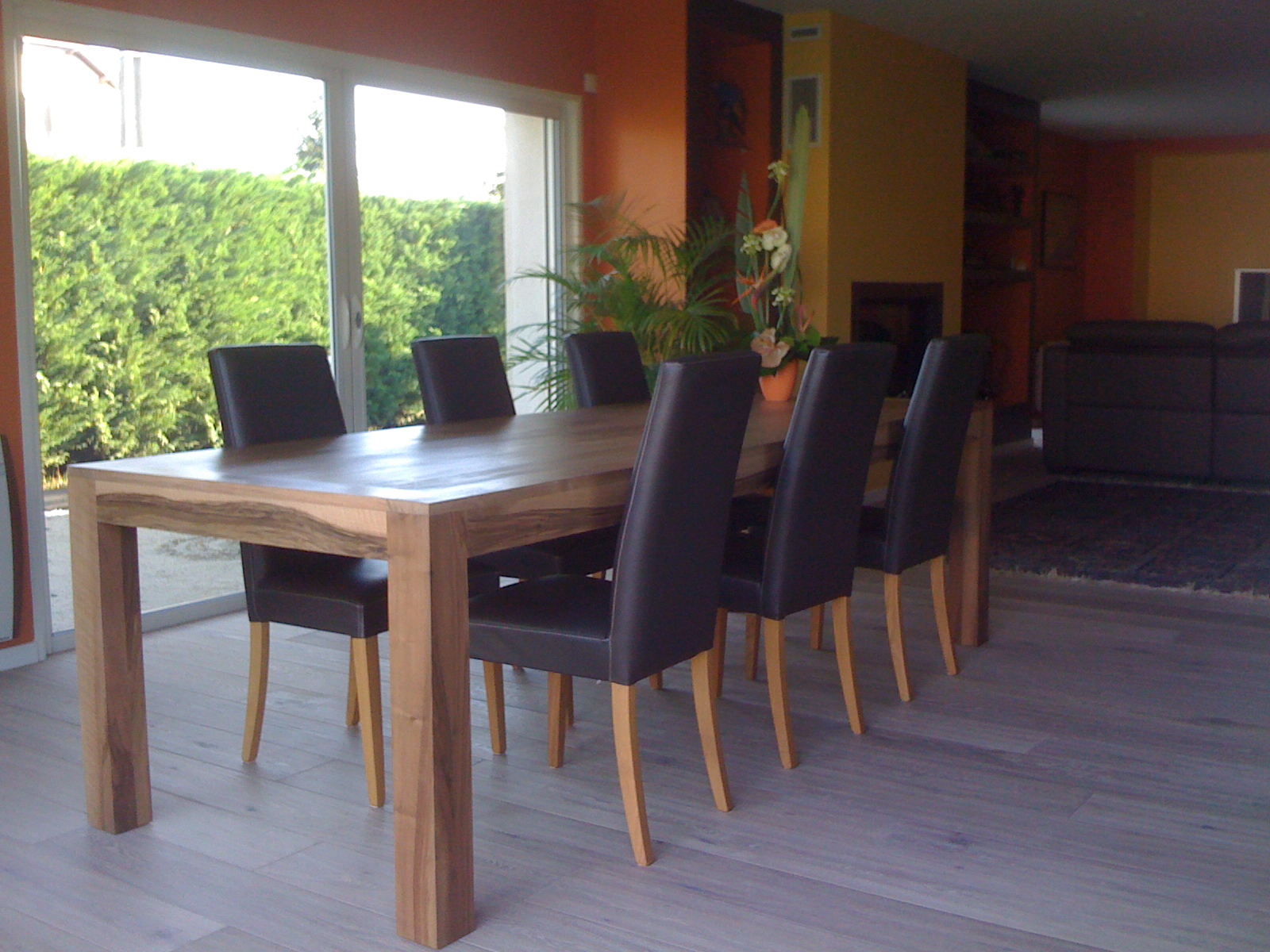 Table basse wengé